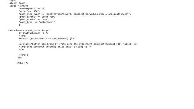 Wordpress: Attachment file display link text смотреть онлайн