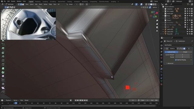 Creating Jeep gladiator Wheels using Blender part 2 смотреть онлайн