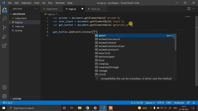How to make a QR Code Generator in html,css,javascript - [hindi] смотреть онлайн
