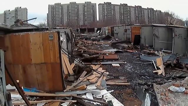 Снос гаражей в Приморском районе СПб смотреть онлайн