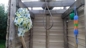 Летний душ своими руками.Самый простой способ строительства.
