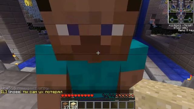 Приклчения по онлайн миру майнкрафт.Часть-1. смотреть онлайн