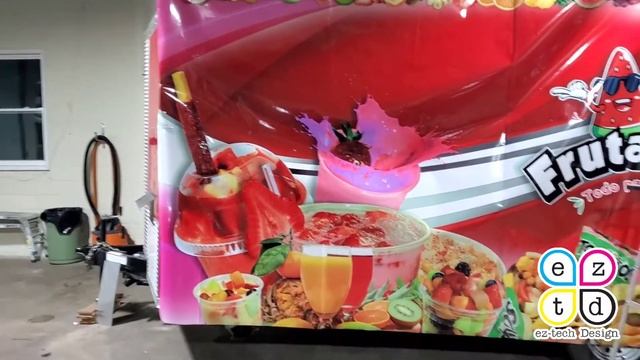 Food truck vinyl wrap. смотреть онлайн