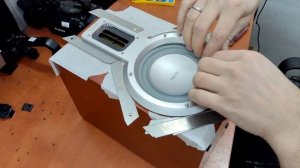 Philips MCD708 Speaker disassembly for repair Разбор колонки для ремонта