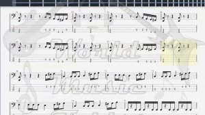 Iron Maiden   Fear Is the Key BASS GUITAR TAB