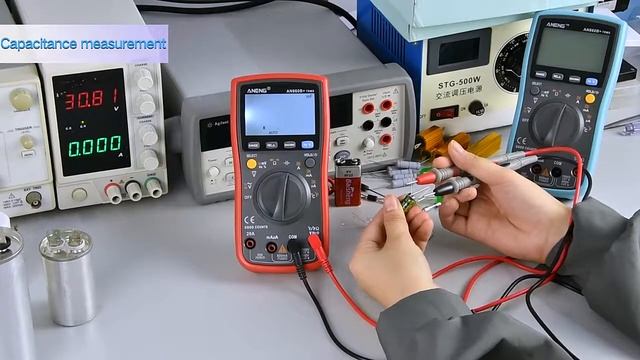 ANENG AN860B+ Digital Multimeter AC/DC 6000 Counts True RMS 20A Current Profesional Tester NCV смотреть онлайн