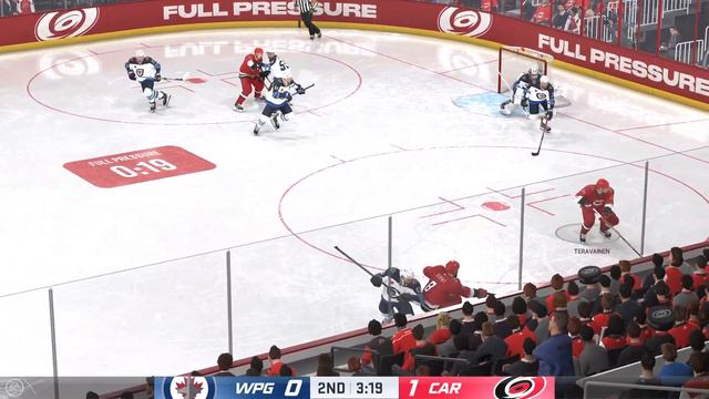Winnipeg Jets vs Carolina Hurricanes 3/2/2024 NHL 24 Gameplay смотреть онлайн