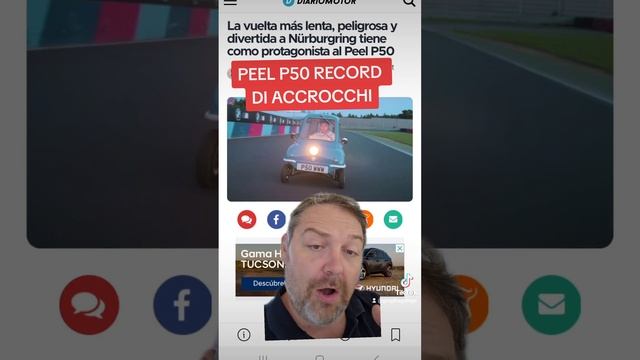 PEEL P50...IL RECORD AL NURBURGRING DELL' AUTO PIÙ LENTA AL MONDO. смотреть онлайн