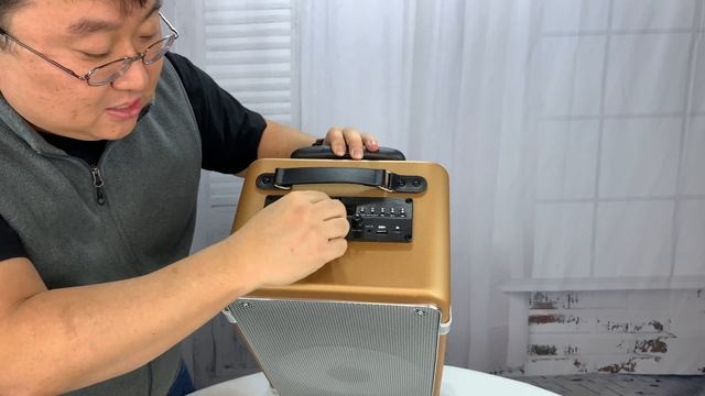 mPower Bluetooth Party Trolley Karaoke Speaker Review смотреть онлайн
