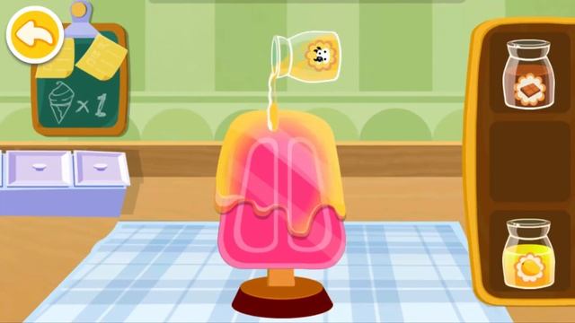 Baby Panda Kids Games - Kids Learn How To Make Summer Ice Cream | Fun Animated Kid Game смотреть онлайн
