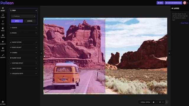 Basic Adjusts / Palleon - Image Editor смотреть онлайн