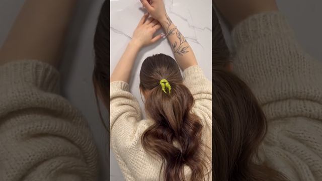 Ponytail. Хвіст з плетінням. смотреть онлайн