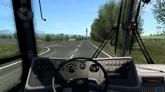 Mercedes-Benz Monobloco O371 | ETS 2 - 1.45 (ProMods) Bus Mod | Rainy Italy Tour смотреть онлайн