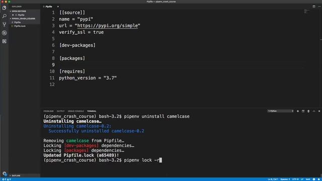Pipenv Crash Course смотреть онлайн