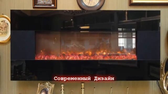 Настенный электрокамин Solo Black от Alex Bauman смотреть онлайн