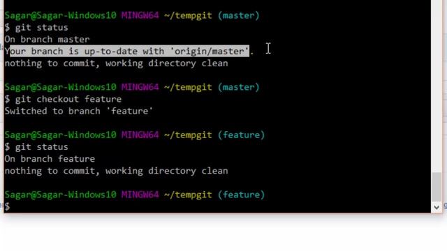 How to tell if a branch is tracking in Git смотреть онлайн