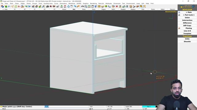 Pytha V25 | Beginner Tutorial | Drawer Box | Part 02 смотреть онлайн
