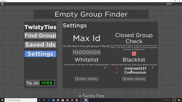 Empty Group Finder Tutorial Roblox смотреть онлайн