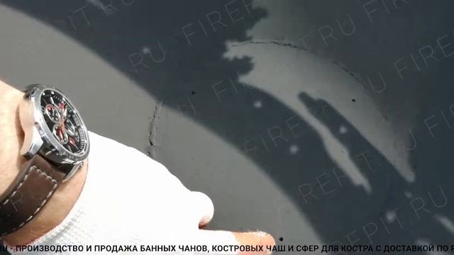 Обзор чаши костровой "ЕЖИК В ТУМАНЕ" 80 см от FIREPIT.RU смотреть онлайн