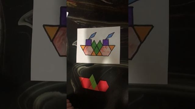 Развивающая геометрическая мозаика, танграм смотреть онлайн