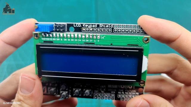 LCDAS-J13 | LCD1602 16×2 Blue LCD Keypad Shield screen display Arduino смотреть онлайн