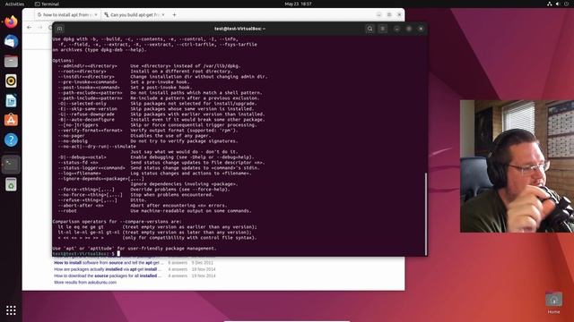 breaking and fixing Linux - Sudo apt remove apt :O смотреть онлайн