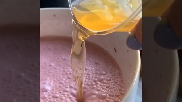 Йогуртовое клубничное суфле ?