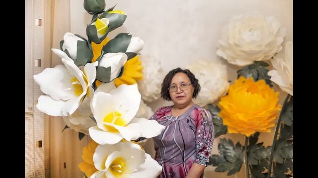 Ростовые цветы из изолона. Живое обучение Февраль 2019 г.Челябинск смотреть онлайн