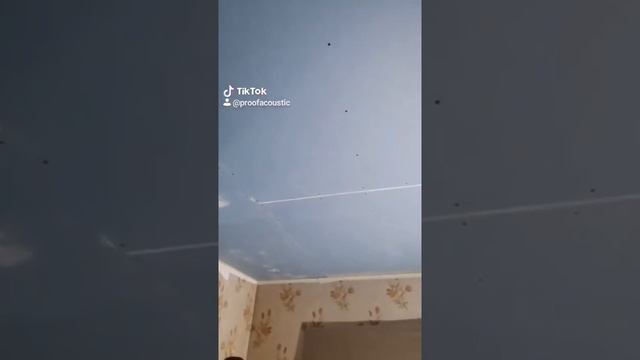 Звукоизоляция потолка. #звукоизоляция #шумоизоляция смотреть онлайн