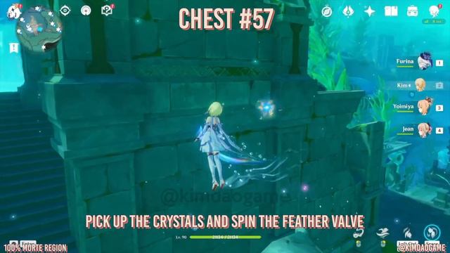 How To: Morte Region 100% FULL Exploration ⭐ Fontaine ALL CHESTS【 Genshin Impact 】