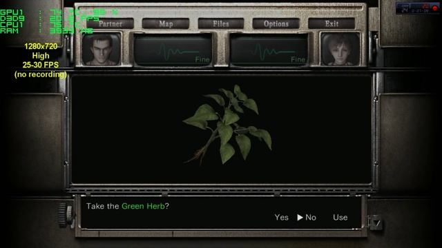 Resident Evil 0 HD Remaster NVIDIA GEFORCE 820M (2GB)