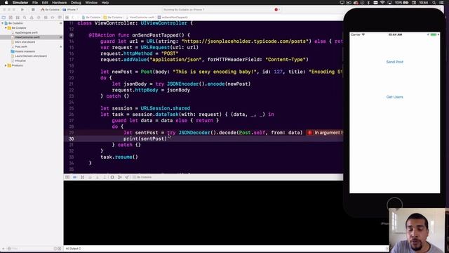 Encodable and Decodable | Swift 4, Xcode 9 смотреть онлайн