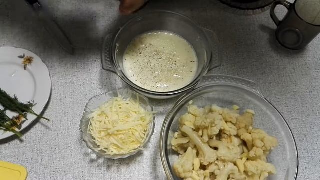 Завтрак из цветной капусты с яйцом в микроволновке смотреть онлайн