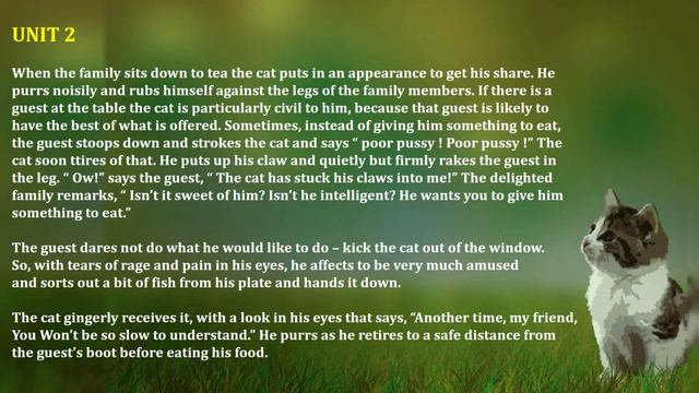 The Cat by Andrew Barton Paterson || Line by Line meaning & explanation in Bengali with Word Nest смотреть онлайн