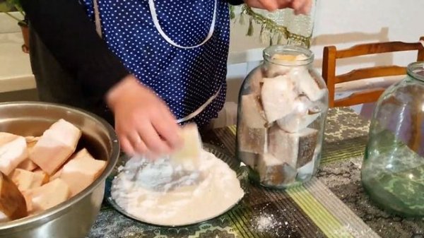 ЗАСОЛКА САЛА ПО-УКРАИНСКИ|Классический рецепт, невестка готовит