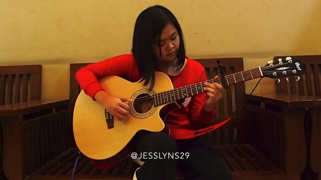 Happier - Marshmello ft. Bastille - Guitar Fingerstyle (Jesslyn Samantha) смотреть онлайн