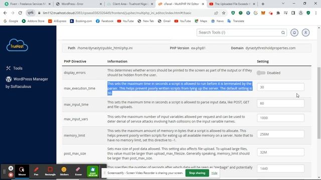 Fix The WordPress Upload File Error || Upload max file size directive смотреть онлайн