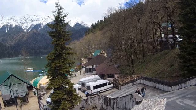 Прекраснейшие горы Абхазии ,подъем к озеру Рица. смотреть онлайн
