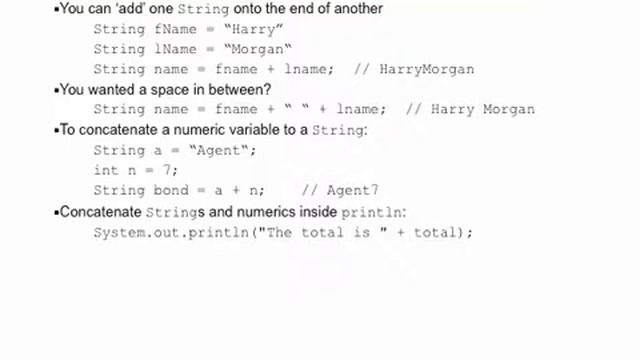 Java Concepts: Late Objects 3/e chapter 2 part 6 смотреть онлайн
