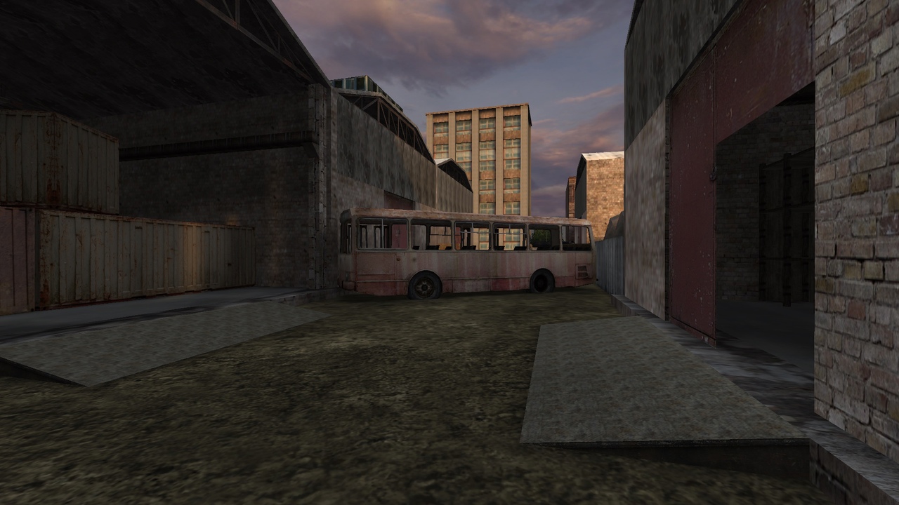 Локация из отмененного проекта STALKER PSP (psp Level 01)