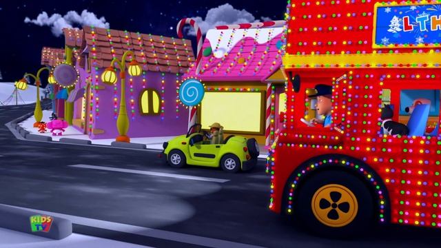 Christmas Numbers Song 123 | Counting Numbers 1 To 20 | Nursery Rhymes and Christmas Learning Video смотреть онлайн