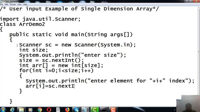 JAVA Array Program by User Input PART смотреть онлайн