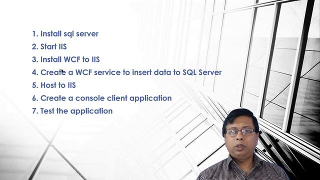 Create a WCF service to insert data into SQL Server смотреть онлайн