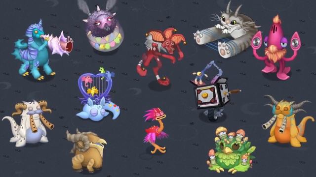 ПОЛНАЯ ПЕСНЯ ОСТРОВА МИФОВ MY SINGING MONSTERS🎶🔥 смотреть онлайн