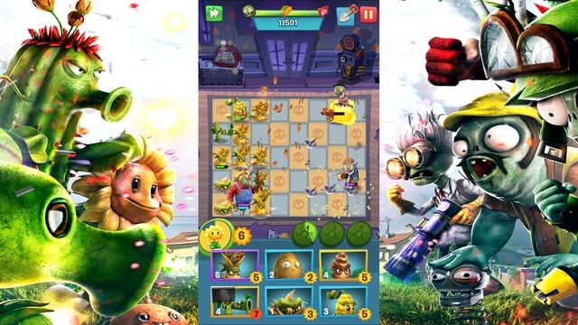 Plants vs Zombies 3 #3 ШАХТЁР И РАКЕТЧИК НАПРЯГАЮТ ? смотреть онлайн