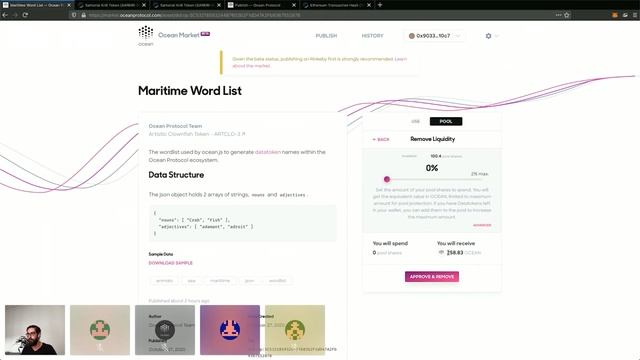 Ocean Market Demo | Matthias Kretschmann, Ocean Designer & Developer смотреть онлайн