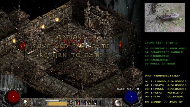 Diablo 2 - Tal Rasha's Guardianship Drop - Holy Grail (Single Player / Plugy) смотреть онлайн