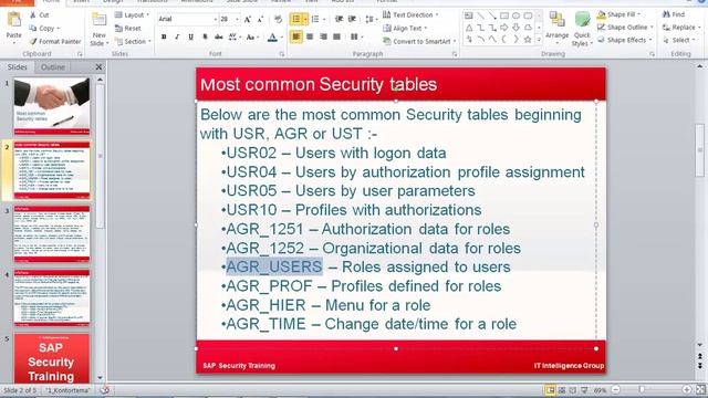 SAP Security Tables | SAP Security GRC Tutorials | Security Training смотреть онлайн