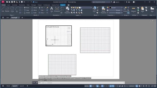 AutoCAD How To Remove Grid From Layout смотреть онлайн