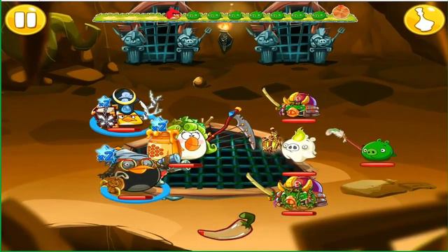 Angry Birds Epic: Part-24 Gameplay Chronicle Cave 5: Shaking Hall 7-8 (iOS, Android) смотреть онлайн
